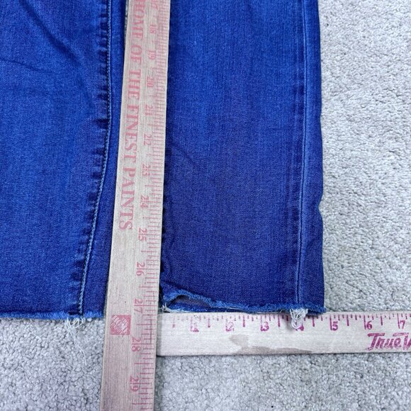 Sam Edelman Jeans The Stiletto High Rise Skinny Ankle Blue Pockets Size 4 - Picture 4 of 12